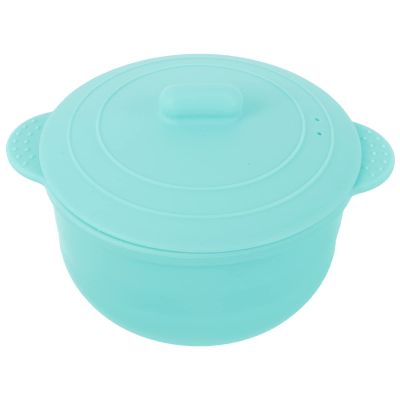 LALAFINA Professional Silicone Wax Warmer Bowl for Hair Removal Easy to Clean Capacity Non-stick Lid Suitable for Home and Salon Use