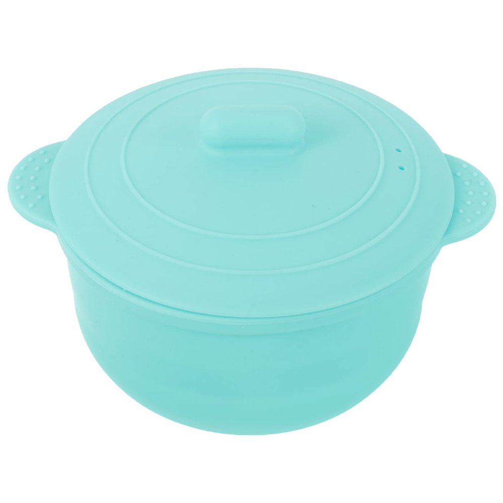 LALAFINA Professional Silicone Wax Warmer Bowl for Hair Removal Easy to Clean Capacity Non-stick Lid Suitable for Home and Salon Use