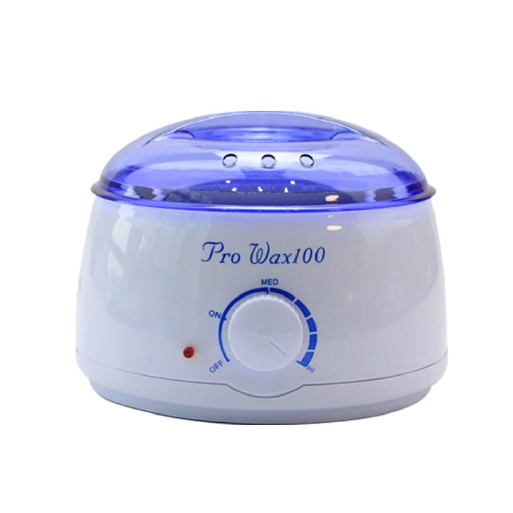CARUTU FEDRUI Wax Warmer, Portable Electric Hair Removal Kit, Melting Pot Hot Wax Heater Accessories, Electric Wax Melt Warmer with Rotary Button & Aluminum Alloy Inner Tank, for Girls & Women & Men
