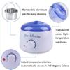 CARUTU FEDRUI Wax Warmer, Portable Electric Hair Removal Kit, Melting Pot Hot Wax Heater Accessories, Electric Wax Melt Warmer with Rotary Button & Aluminum Alloy Inner Tank, for Girls & Women & Men view 3