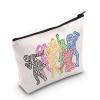 BLUPARK Six Musical Inspired Gift - Queens Makeup Bag - Broadway Merch (British History) view 1