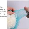 SEVENHEAD Bath Sponge Shower Loofahs, 4 Color, 50g/Piece, Mesh Pouf Bath Scrunchies Body Wash Puff(Set of 4) view 4