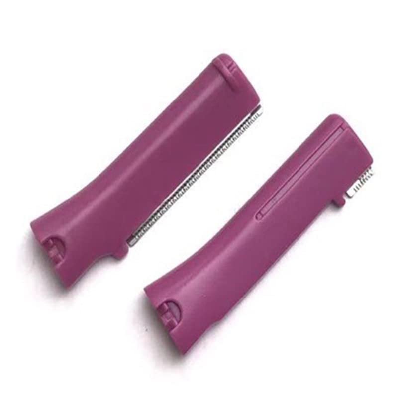 FTOW Replacement Face Hair Trimmer Long and Short Blade for Panasonic ES2113PC / ES2113 - Facial and Brwo Remover Cutter Attachments for Eyebrow