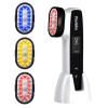 Microcurrent Facial Device, Vowleike 10 Key Benefits Skincare Face Massager with Stand, Rechargeable 6 in 1 Vibrating Facical Tool for Neck, Face and Body for Women, Ivory White view 1
