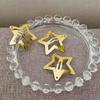 10 Pcs Gold Star Hair Clips Metal Snap Hair Clips Hair Barrettes Hair Side Clamps Headdress Cute Hair Accessories for Women Girls Kids view 4