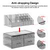 2 Pack Stackable Makeup Organizer with Drawers[Upgraded]-Acrylic Make up Organizers and Storage Case for Cosmetics,Brush,Perfume,Jewelry Display, Vanity and Bathroom Accessories view 4