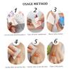 Temporary Tattoos,Henna Tattoos Brown Red Tattoos Sticker Lace Temporary Tattoos Waterproof Body Stickers For Women Girls Body Art 6Sheets view 2