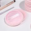 FRCOLOR 30 Pieces Powder Puff for Body Powder, Cotton Round Makeup Puff with Strap for Powder Foundation Loose Mineral Powder Body Powder, Pink view 2
