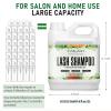 Lash Shampoo Bulk, Eyelash Cleanser for Extensions 2 Liters - 3 Foam Pump Bottles, 3 Lash Cleansing Brushes, Dispenser Pump - Eyelid Foaming Cleanser for Professional Salon and Home Use view 2