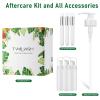 Lash Shampoo Bulk, Eyelash Cleanser for Extensions 2 Liters - 3 Foam Pump Bottles, 3 Lash Cleansing Brushes, Dispenser Pump - Eyelid Foaming Cleanser for Professional Salon and Home Use view 4