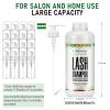 TWILASH BY DLY Lash Shampoo Bulk, Eyelash Cleanser for Extensions 1 Liter - 2 Foam Pump Bottles, 2 Lash Cleansing Brushes, Dispenser Pump - Eyelid Foaming Cleanser for Professional Salon and Home Use view 2