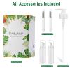 TWILASH BY DLY Lash Shampoo Bulk, Eyelash Cleanser for Extensions 1 Liter - 2 Foam Pump Bottles, 2 Lash Cleansing Brushes, Dispenser Pump - Eyelid Foaming Cleanser for Professional Salon and Home Use view 4
