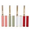 Horoper 4pcs Empty Lipstick Tubes, Lip Balm Container 4 Colors White Red Green Plastic Lipstick Tube Refillable Lipstick Storage view 1