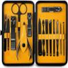 Nail Clippers, Manicure Pedicure Set,Nail clippers manicure set,Travel Mini Nail Set 15Pcs Professional manicure Stainless Steel Nail Clippers Scissors Suit Set Kits Manicure Set Nail Tool nail art to view 1