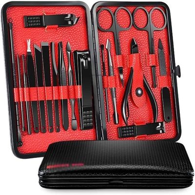 Nail Clippers, Manicure Pedicure Set,Nail Clippers Manicure Set,18pcs/Set Multifunction Nail Trimming Tool Nail Clippers Set Beauty Scissors Manicure Pedicure Nail Clippers Kit