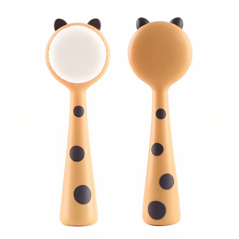 Face Brush Face Scrubber, Hysotok Facial Cleansing Brush with Soft Bristles for Face Cleansing Wash Scrub, Face Cleanser Brush for Facial Exfoliating Massaging Skin Care (Yellow)