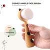 Face Brush Face Scrubber, Hysotok Facial Cleansing Brush with Soft Bristles for Face Cleansing Wash Scrub, Face Cleanser Brush for Facial Exfoliating Massaging Skin Care (Yellow) view 4