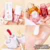 Alisesun 3 Pcs Fruity Plumping Lip Oil Moisturizing Hydrating Lip Care Hydrating Lip Gloss Tinted Lip Balm, Long Lasting & Nourishing Lip Glow Oil, Non-sticky Fresh Texture view 3