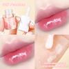 Alisesun 3 Pcs Fruity Plumping Lip Oil Moisturizing Hydrating Lip Care Hydrating Lip Gloss Tinted Lip Balm, Long Lasting & Nourishing Lip Glow Oil, Non-sticky Fresh Texture view 4