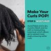 CurlMix Moisturizer for Curly Hair - Travel Size Sample 3.4 oz - Jojoba Oil Softens & Hydrates Hair - Light Hold view 3