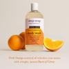 Deep Steep Super Lather Body Wash, Orange, 17 oz  Hydrating Shower Gel with Hyaluronic Acid, Manuka Honey, & Orange Essential Oil  Vegan, Clean Beauty, Clean & Refreshed Skin view 3