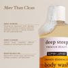 Deep Steep Super Lather Body Wash, Orange, 17 oz  Hydrating Shower Gel with Hyaluronic Acid, Manuka Honey, & Orange Essential Oil  Vegan, Clean Beauty, Clean & Refreshed Skin view 4