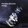 2023 USB Mini Shaver -New VersionPocket Portable Electric Shaver Rechargeable Waterproof, Magic Travel Electric Razor Round Shaving Machines, Wet Dry Mini Shaving Machines for Men Dayily Use (Black) view 3