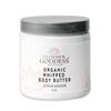 GLIMMER GODDESS Organic Whipped Body Butter for Women - Moisturizer Cream with Shea & Cocoa Butter, Almonds & Coconut Oil - Peach Belini, 8oz view 1