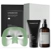 HOMMEFACE Mens 2-Step Daily Skincare Kit + 5 Facial Sheet Mask Set Bundle view 1