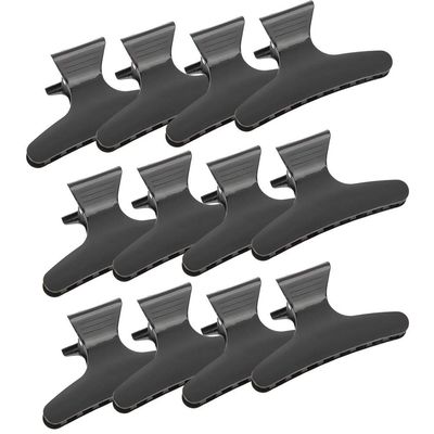 12Pcs set Holding Hair Clip Hair Section Claw Clamps Hairdressing Tool, Wholesale Business