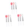 FRCOLOR 9pcs Silicone Lip Brush for Precise Makeup Application Portable Lipstick and Lip Mask Applicators and Watermelon view 1