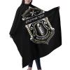 Custom Barber Cape Hairdresser Cape, Add Your Photo Text Logo Personalized Barber Salon Cape for Men, Customized Hair Cutting Cape for Home Salon Barbershop view 2