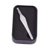 minkissy 2 Pcs Stainless Steel Scissors Round Head Nasal Hair Trimmer Eyebrow Trimmer Scissors Comb Mens Eyebrow Trimmer Kit view 2