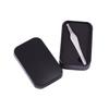 minkissy 2 Pcs Stainless Steel Scissors Round Head Nasal Hair Trimmer Eyebrow Trimmer Scissors Comb Mens Eyebrow Trimmer Kit view 3