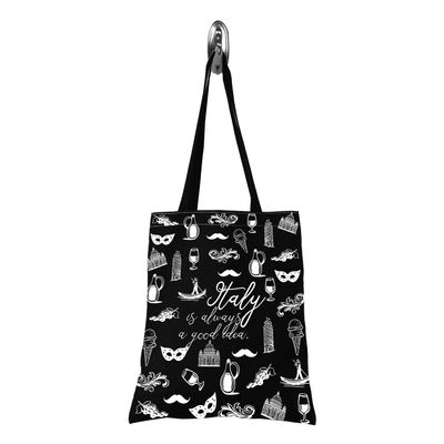 Italy Travel Gift - 'Is Always A Good Idea' Bag for Italy Traveler - Zipper Pouch Makeup Bag