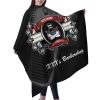 Custom Barber Cape Hairdresser Cape, Add Your Photo Text Logo Personalized Barber Salon Cape for Men, Customized Hair Cutting Cape for Home Salon Barbershop view 2