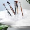 FOMIYES Acrylic Makeup Organizer Large Storage Box Multi-functional Desktop Small Makeup Organizer Acrylic Brush Holder view 3
