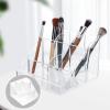 FOMIYES Acrylic Makeup Organizer Large Storage Box Multi-functional Desktop Small Makeup Organizer Acrylic Brush Holder view 4