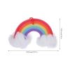 iplusmile Rainbow Bath Balls 2-Pack Soft Sponge Shower Loofahs for Gentle Exfoliating Deep Skin Cleansing and Rich Lather Bath Accessories view 4
