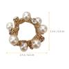 LALAFINA 3pcs Elegant Hair Holders Simple and Stylish Elastic Hair Ties for Women for Parties Daily Use and Special Occasions view 2