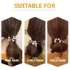 LALAFINA 3pcs Elegant Hair Holders Simple and Stylish Elastic Hair Ties for Women for Parties Daily Use and Special Occasions view 4