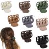 1.6" Matte Small Double Row Teeth Hair Clips for Women - Strong Hold Jaw Clamps for Thin, Fine & Thick Hair view 1