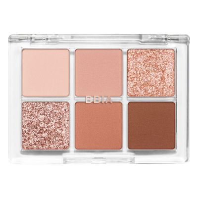 BBIA Ready To Wear Eye Palette - Ultimate Eyeshadow Palette Blendable & Buildable Shade Soft Texture Shimmer Finish Gorgeous Pearls Daily Eye Shadow Colors Vegan Korean Eye Makeup (03 DRY FLOWER)