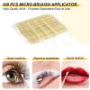 200 sets of false eyelashes kits, disposable micro cotton swabs, and they are matched with false eyelash brushes, lip brushes, mascara brushes, and applicators. False eyelash kits, beauty brush kits view 3