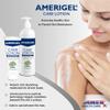 AMERIGEL Care Lotion Bundle - Hypoallergenic Moisturizer (6 oz.) Rehydrates & Soothes Dry Skin - Care Lotion for Diabetic Skin Care (16 oz.) Soothes Irritated Skin view 3