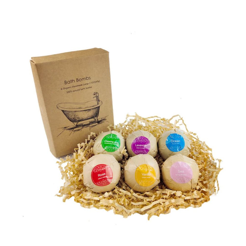 Organic Aromatherapy Bathing Bubble Bomb fizzies - Mother's Day Gift