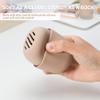 BEZOX Makeup Sponge Holder, Silicone Beauty Sponge Case with Double-Sided Vent Design for Quick Drying, Compact Travel Essentials Make Up Puff Blender Container - Khaki view 4