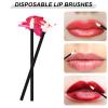 300 PCS Eyelash Extension Supplies Kit disposable micro cotton swabs with eyelash brush Lip brush Mascara Wand Applicator Eyelash Extension Kit Beauty Wand Kit (black) view 2