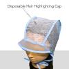 5 Pcs Highlighting Cap,Hair Coloring Cap,Hair Cap,Colorful Disposable Hat for Hairdressers,with Plastic Hook for Hairdressing view 2
