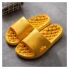 Shower Slippers Shoes for Women and Men Bath Slippers Shower Shoes Spa Slippers Massage Reflexology Sandals Quick Drying Non-Slip Soft Spa Bathroom Pool Beach (Color : Yellow, Size : EUR40-41) view 1